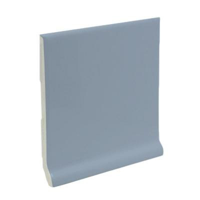U.S. Ceramic Tile Bright Dusk 6 in. x 6 in. Ceramic Stackable /Finished Cove Base Wall Tile-DISCONTINUED