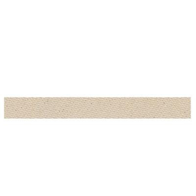 Daltile Identity Bistro Cream Fabric 1 in. x 6 in. Porcelain Cove Base Corner Floor and Wall Tile