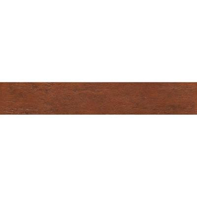 MARAZZI Riflessi Di Legno 23-7/16 in. x 3-13/16 in. Cherry Porcelain Floor and Wall Tile (9.32 sq. ft. / case)