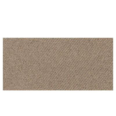 Daltile Identity Imperial Gold Fabric 6 in. x 12 in. Porcelain Bullnose Cove Base Floor and Wall Tile