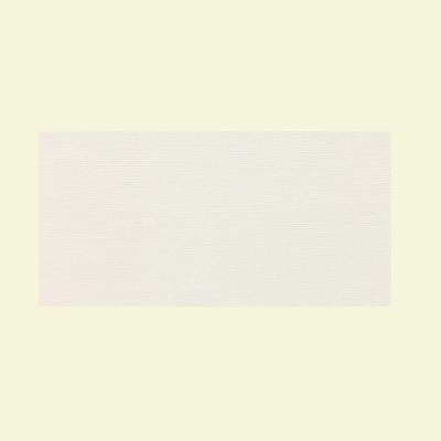 Daltile Identity Paramount White Grooved 12 in. x 24 in. Polished Porcelain Floor and Wall Tile-DISCONTINUED