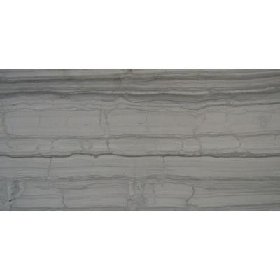 MS International Athens Grey 12 in. x 24 in. Polished Marble Floor and Wall Tile (10 sq. ft. / case)