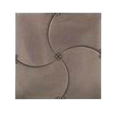 Daltile Urban Metals Bronze 2 in. x 2 in. Composite Dot Arc Wall Tile