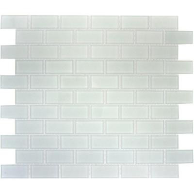 MS International Arctic Ice 12 in. x 12 in. x 8 mm Glass Mesh-Mounted Mosaic Tile