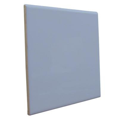 U.S. Ceramic Tile Bright Dusk 6 in. x 6 in. Ceramic Surface Bullnose Wall Tile-DISCONTINUED