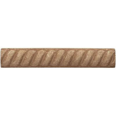 Weybridge 1 in. x 6 in. Cast Stone Rope Liner Noche Tile (16 pieces / case) - Discontinued