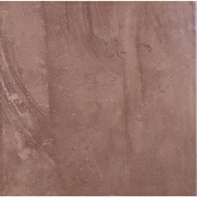 ELIANE Cityscape 12 in. x 12 in. Plaza Brown Porcelain Floor and Wall Tile-DISCONTINUED