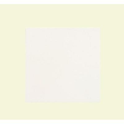 Daltile Colour Scheme Arctic White Solid 6 in x 6 in Porcelain Bullnose Trim Floor and Wall Tile-DISCONTINUED