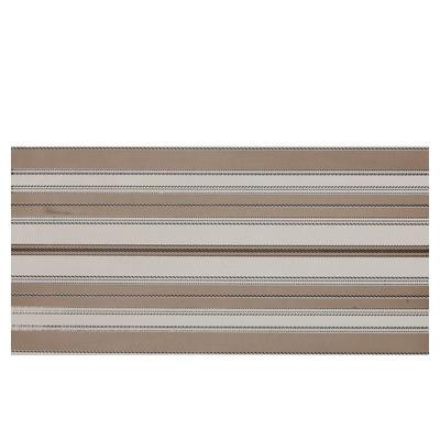 Daltile Identity Taupe/Tan Fabric 12 in. x 24 in. Porcelain Decorative Accent Floor and Wall Tile-DISCONTINUED