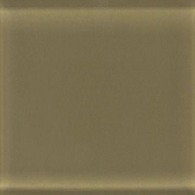 Daltile Glass Reflections 4-1/4 in. x 4-1/4 in. Olive Oil Glass Wall Tile (4 sq. ft. / case)-DISCONTINUED