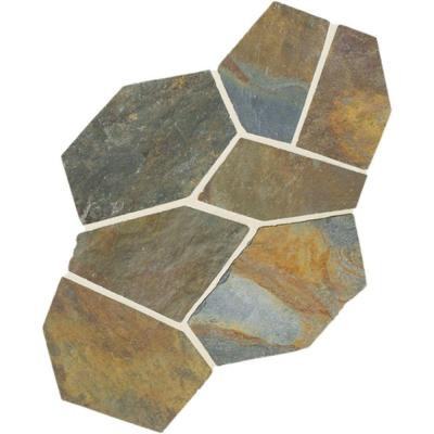 Daltile Natural Stone Collection Mongolian Spring 12 in. x 24 in. Slate Flagstone Floor and Wall Tile (13.5 sq. ft. / case)