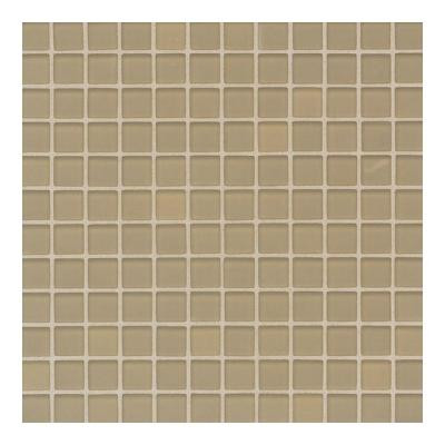 Daltile Maracas Honey Comb 12 in. x 12 in. 8mm Frosted Glass Mesh Mounted Mosaic Wall Tile (10 sq. ft. / case)-DISCONTINUED