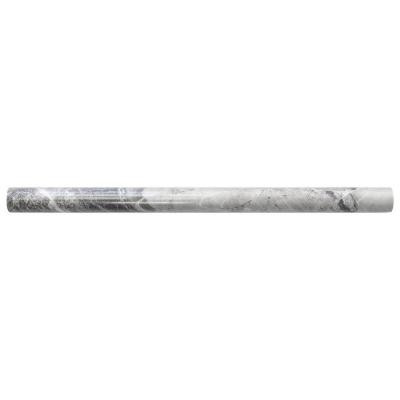 Jeffrey Court Tundra Grey 3/4 in. x 11-7/8 in. Marble Dome Wall Tile