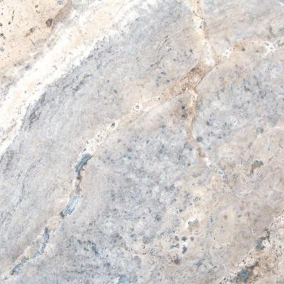 MS International Silver 18 in. x 18 in. Honed Travertine Floor and Wall Tile