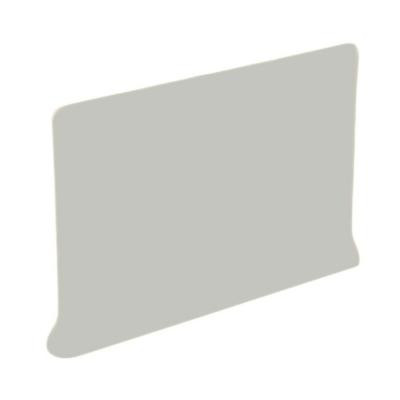 U.S. Ceramic Tile Color Collection Matte Taupe 4 in. x 6 in. Ceramic Right Cove Base Corner Wall Tile-DISCONTINUED