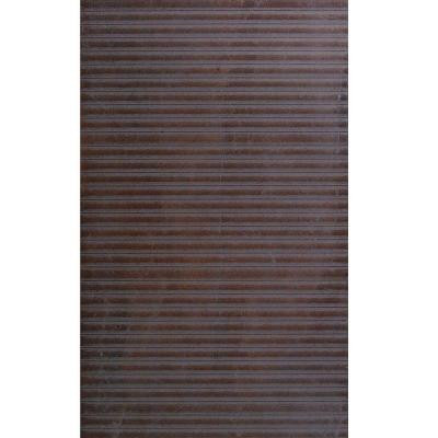 U.S. Ceramic Tile Avila Lines 12 in. x 24 in. Marron Porcelain Floor and Wall Tile (14.25 sq. ft./case)-DISCONTINUED