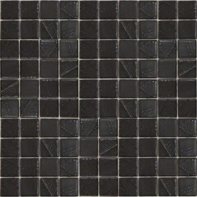 Epoch Architectural Surfaces Metalz Palladium-1011 Mosiac Recycled Glass Mesh Mounted Tile - 3 in. x 3 in. Tile Sample