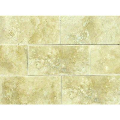 MS International Ivory 3 in. x 6 in. Honed Travertine Floor and Wall Tile (1 sq. ft. / case)