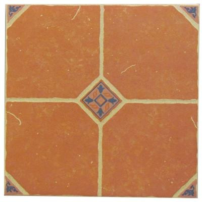 U.S. Ceramic Tile Terra Cotta 16 in. x 16 in. Ceramic Floor Tile (14.22 sq.ft./case)