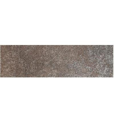 Daltile Metal Effects Shimmering Copper 3 in. x 13 in. Porcelain Surface Bullnose Floor and Wall Tile-DISCONTINUED