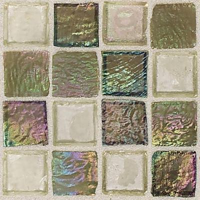 Daltile Egyptian Glass Topaz Melange 12 in. x 12 in. x 6 mm Glass Face-Mounted Mosaic Wall Tile