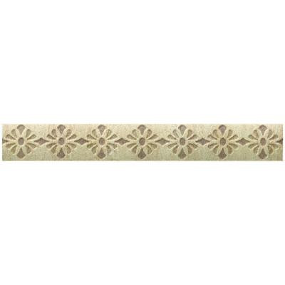 Daltile Fashion Accents Tapestry 1 in. x 9 in. Decorative Accent Wall Tile