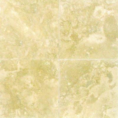 MS International Ivory 6 in. x 6 in. Honed Travertine Floor and Wall Tile (1 sq. ft. / case)