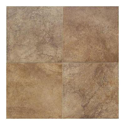 Daltile Florenza Brun 18 in. x 18 in. Porcelain Floor and Wall Tile (13.08 sq. ft. / case)-DISCONTINUED