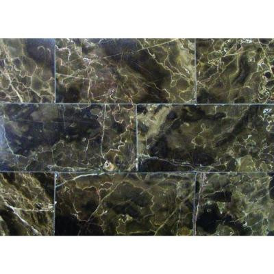 MS International Emperador Cafe 3 in. x 6 in. Polished Marble Floor and Wall Tile (1 sq. ft./case)