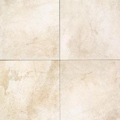 Daltile Portenza Bianco Ghiaccio 14 in. x 14 in. Glazed Porcelain Floor and Wall Tile (13.13 sq. ft. / case)