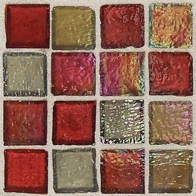Daltile Egyptian Glass Garnet Gallery 12 in. x 12 in. x 6 mm Glass Face-Mounted Mosaic Wall Tile
