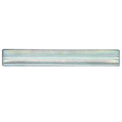 Studio E Edgewater Crest Abalone 7-7/8 in. x 1-5/8 in. Glass Liner Wall Tile-DISCONTINUED