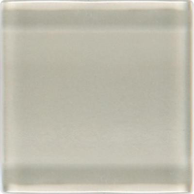 Daltile Isis Oyster 12 in. x 12 in. x 3 mm Glass Mesh-Mounted Mosaic Wall Tile