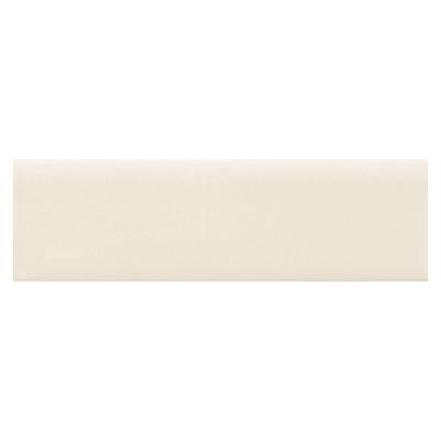 Daltile Modern Dimensions 2-1/8 in. x 8-1/2 in. Biscuit Ceramic Bullnose Wall Tile-DISCONTINUED