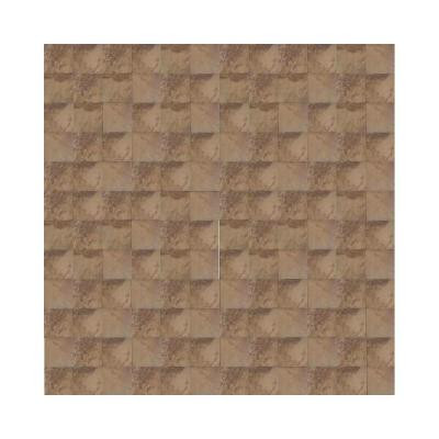 Daltile Aspen Lodge Cotto Mist 12 in. x 12 in. x 6 mm Porcelain Mosaic Floor and Wall Tile (7.74 sq. ft. / case)