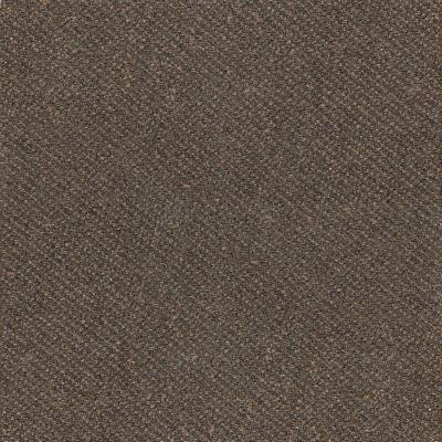 Daltile Identity Oxford Brown Fabric 12 in. x 12 in. Polished Porcelain Floor and Wall Tile (11.62 sq. ft. / case)-DISCONTINUED
