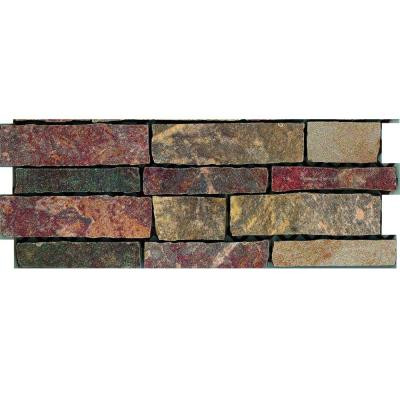 U.S. Ceramic Tile Stratford 12 in. x 4 in. Multicolor Porcelain Border Floor and Wall Tile-DISCONTINUED