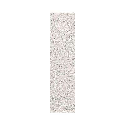 Daltile Colour Scheme Arctic White Speckled 1 in. x 6 in. Porcelain Cove Base Corner Trim Floor and Wall Tile