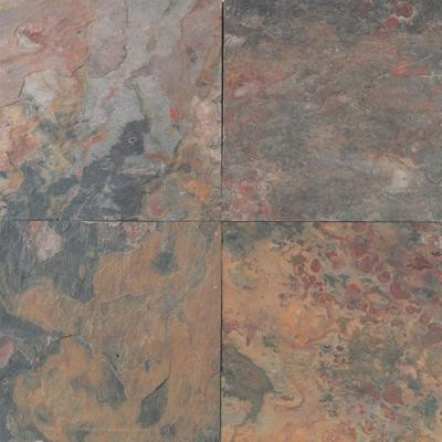 Daltile Natural Stone Collection Sunset Glory 12 in. x 12 in. Slate Floor and Wall Tile (10 sq. ft. / case)