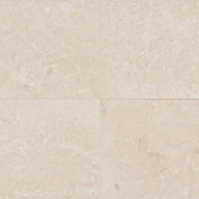 Daltile Natural Stone Collection Botticino Semi Classico 12 in. x 12 in. Marble Floor and Wall Tile (10 sq. ft. / case)