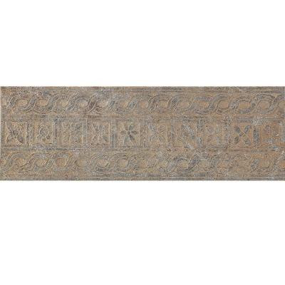 U.S. Ceramic Tile Craterlake Petra 6 in. x 18 in. Glazed Porcelain Border Floor and Wall Tile-DISCONTINUED