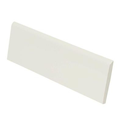 U.S. Ceramic Tile Color Collection MattE Bone 2 in. x 6 in. Ceramic Surface Bullnose Wall Tile-DISCONTINUED