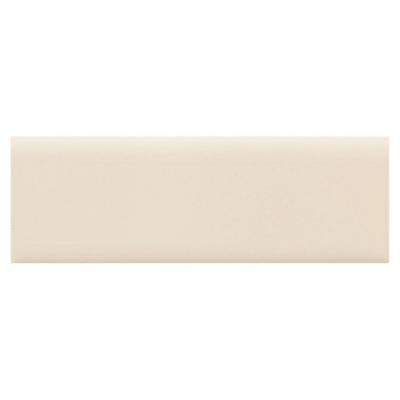 Daltile Semi-Gloss Almond 2 in. x 6 in. Ceramic Bullnose Wall Tile