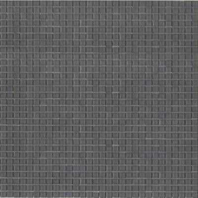 Elementz 12.8 in. x 12.8 in. Venice Gray Smoke Glossy Glass Tile-DISCONTINUED