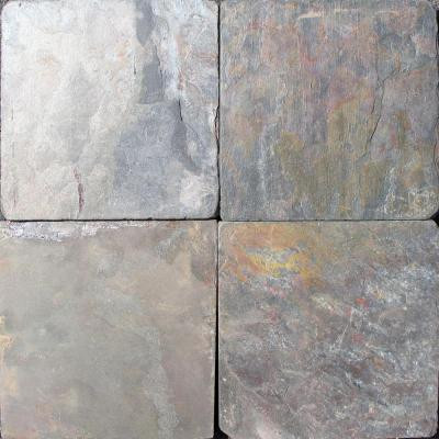 MS International Multi Color 6 in. x 6 in. Tumbled Slate Floor and Wall Tile (1 sq. ft. / case)