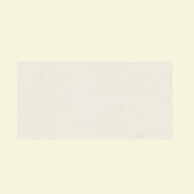 Daltile Identity Paramount White Fabric 12 in. x 24 in. Porcelain Floor and Wall Tile (11.62 sq. ft. / case) - DISCONTINUED