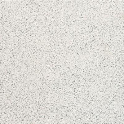 Daltile Colour Scheme Arctic White Speckled 6 in. x 6 in. Bullnose Porcelain Floor and Wall Tile-DISCONTINUED