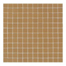 Daltile Maracas Evening Sun 12 in. x 12 in. 8 mm Frosted Glass Mesh-Mounted Mosaic Wall Tile