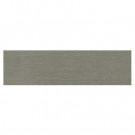 Daltile Identity Metro Taupe Grooved 4 in. x 24 in. Polished Porcelain Bullnose Floor and Wall Tile