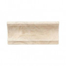 Daltile Fashion Accents Crema 3-1/2 in. x 8 in. Ceramic Shelf Rail Wall Tile